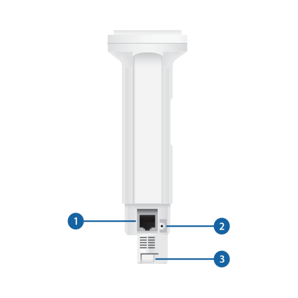 Powerbeam Ubiquiti AC Gen2 Frecuencia 2.4 y 5GHz 24dBm 450Mbps Alcance 25+Km 1xEthernet Gigabit Kit de Montaje Inyector PoE Incluido Manejado por Umobile UB-PBE-5AC-GEN2