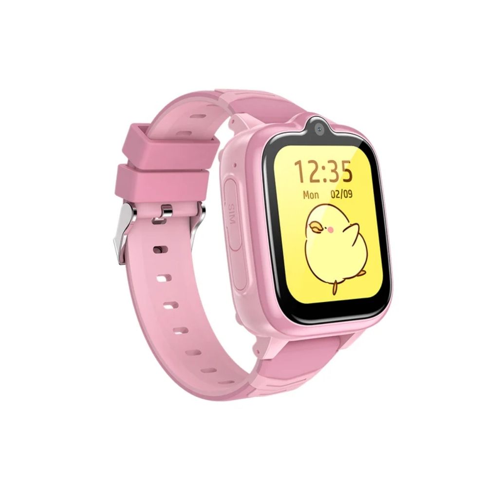 Reloj GPS Blackview con Camara para Niños Pantalla 1.83" RAM 1GB Memoria 8GB ROM Bateria 680mAh 2-3 dias color Rosado Z10-P