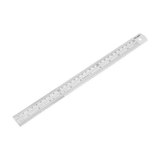 Regla Tolsen de Acero Inoxidable longitud 30cm 35026