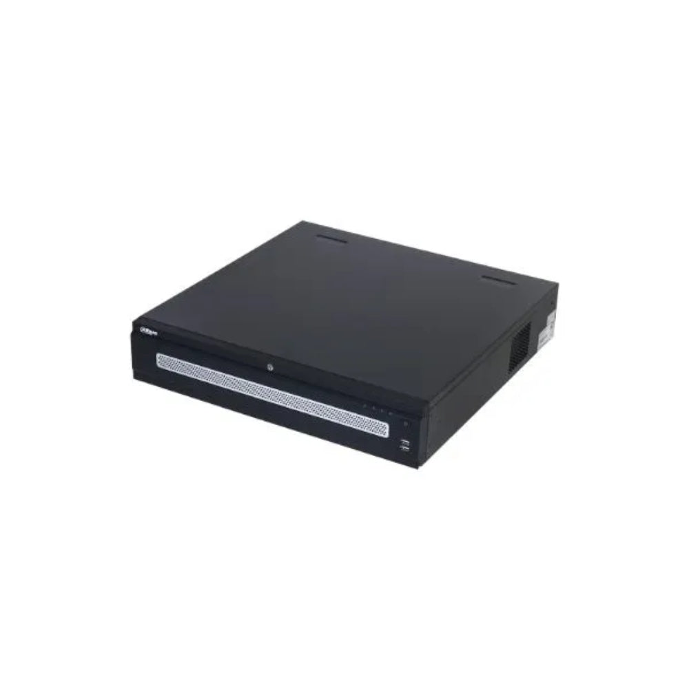 Grabador IP Dahua de 64 Canales Ultra 4K Max 1024/1024/800Mbps Soporta RAID 0/1/5/6/10 SMD Plus Metada ANRP Conteo de Personas 8xHDDhasta 16TB ONVIF DHI-NVR608H-64-XI