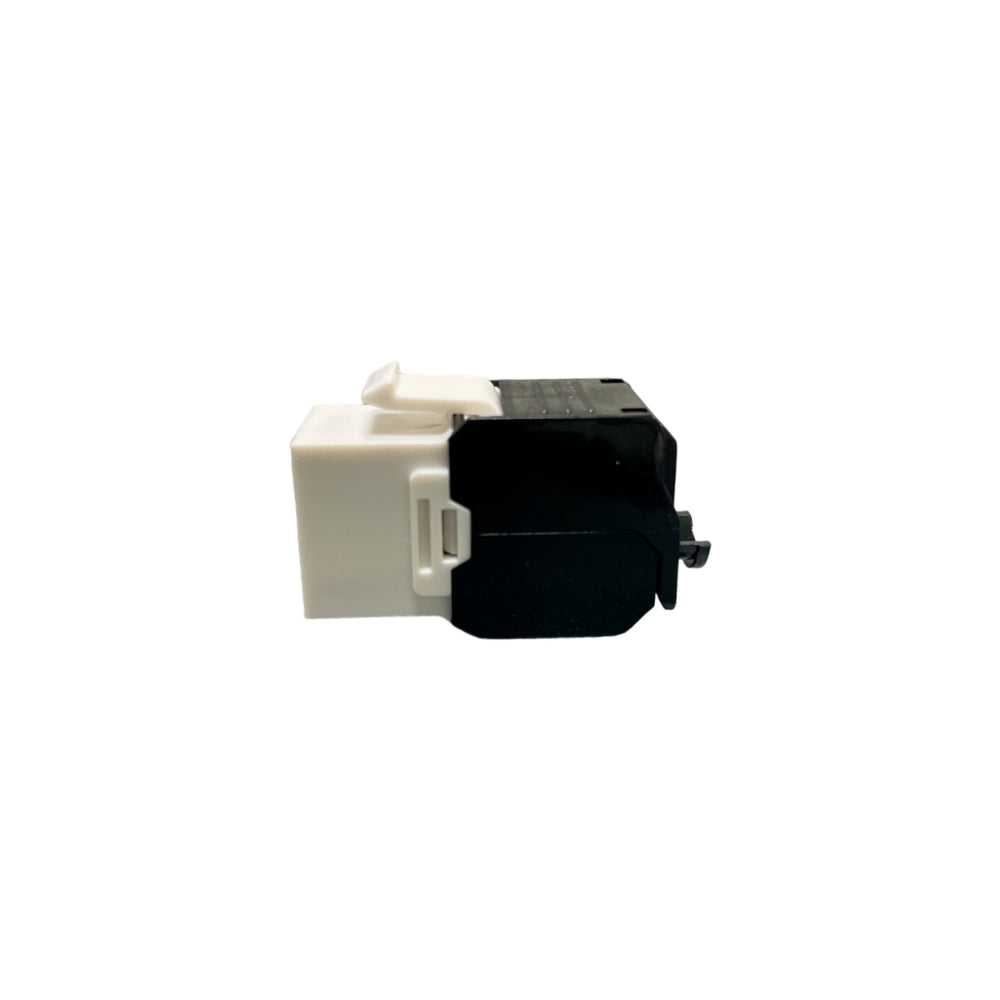 Keystone Jack Dimax Cat6A Cumple ISO IEC 11801 TIA EIA 568C color Blanco C719