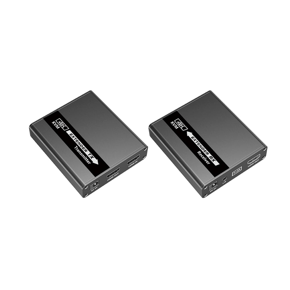 Extensor Lenkeng HDMI KVM Resolucion Maxima 1080P Alcance hasta 70metros Resolucion 4K Alcance hasta 40metros con Cable UTP Cat 6 6A 7 LKV223KVM