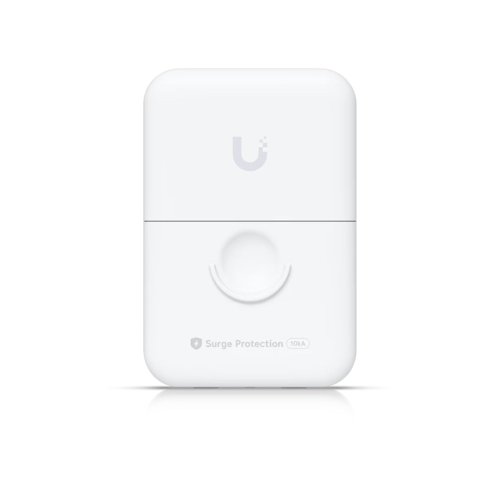 Protector Contra Descargas Ubiquiti Gigabit Soporta 802.3AF Corriente Maxima 5KAmp Resistencia 1GOhm UB-ETH-SP-G2