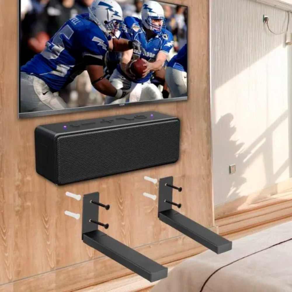 Soporte de pared Dimax para Barra de Sonido de 7" a 10.5" Soporta 13Kg 29Lb Rango de Profundidad 18-29cm B021