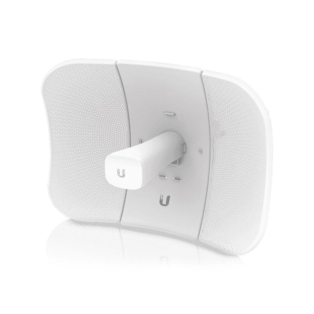 Litebeam Ubiquiti AC Gen2 Airmax CPE 5GHz 23dBi 25dBm 450Mbps Alcance 25+Km 1xEthernert Gigabit Kit de Montaje Inyector PoE Incluido Soporta Umobile UB-LBE-5AC-GEN2