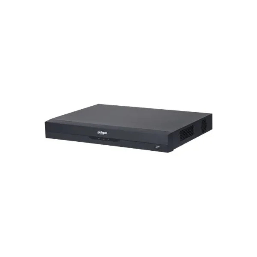 Grabador Dahua Pentahibrido de 32 Canales Wizsense Hasta 32ch IP Proteccion Perimetral SMD Plus Codificacion AI 2xHDD hasta 16TB Audio IO Puerto RS485 DH-XVR5232AN-I3V2.0