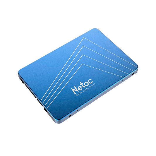 Disco Duro Netac 240GB SSD 2.5 SataIII 3D Nand R/W hasta 540/490 MBps NT01N535S-240G-S3X