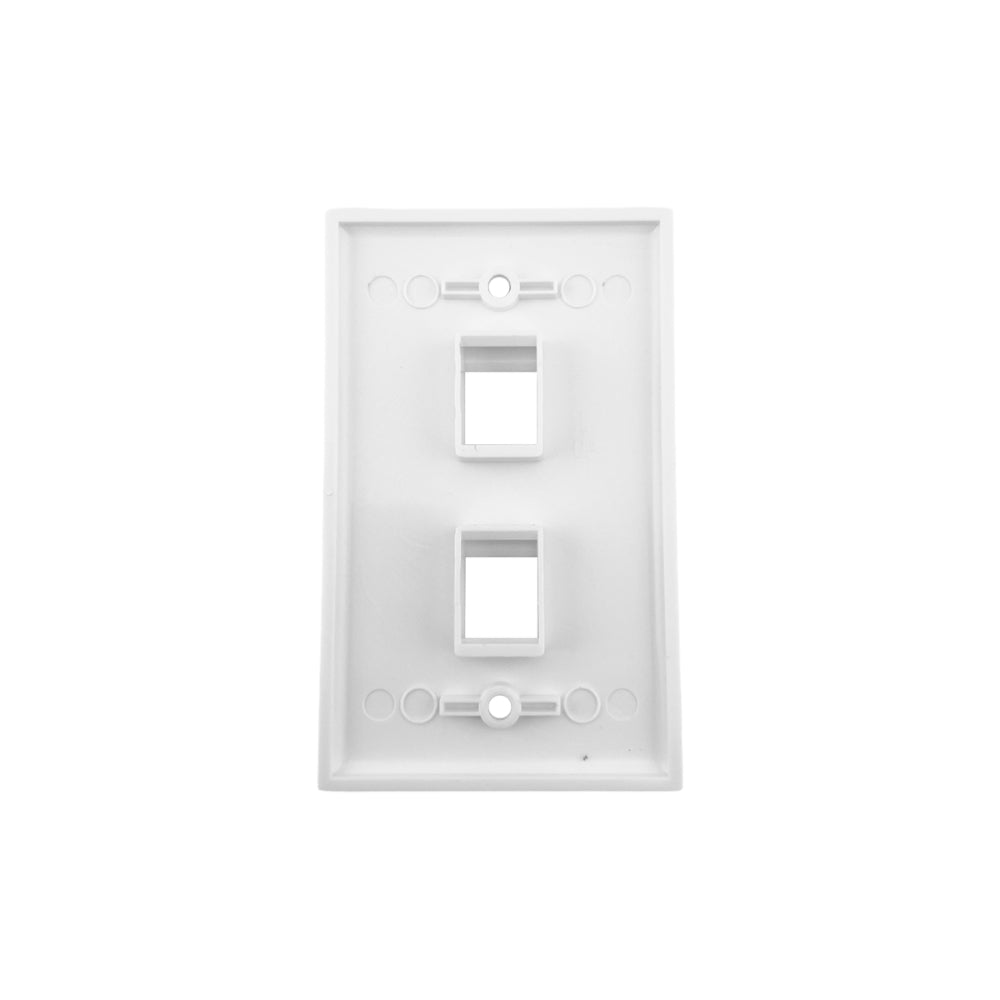 Tapa de Caja de Conexion con 2 Ranuras C875