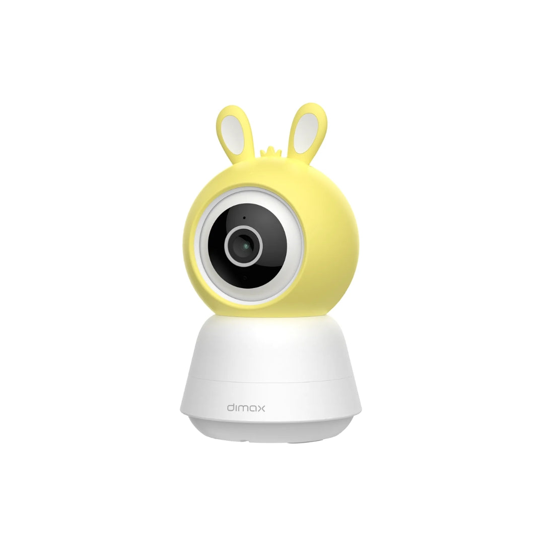 Camara PT Dimax 4MP para Bebe WiFi Deteccion de Personas Llanto Temperatura y Humedad Audio 2vias Soporta Micro SD hasta 256GB G129