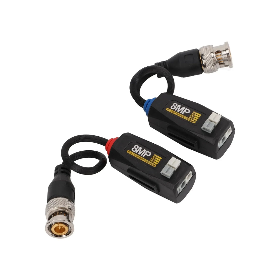 Balun Dimax Pasivo 4en1 Video 4K HDCVI AHD HDTVI CVBS Frecuencia 60MHz Distancia Maxima 4Km Z064