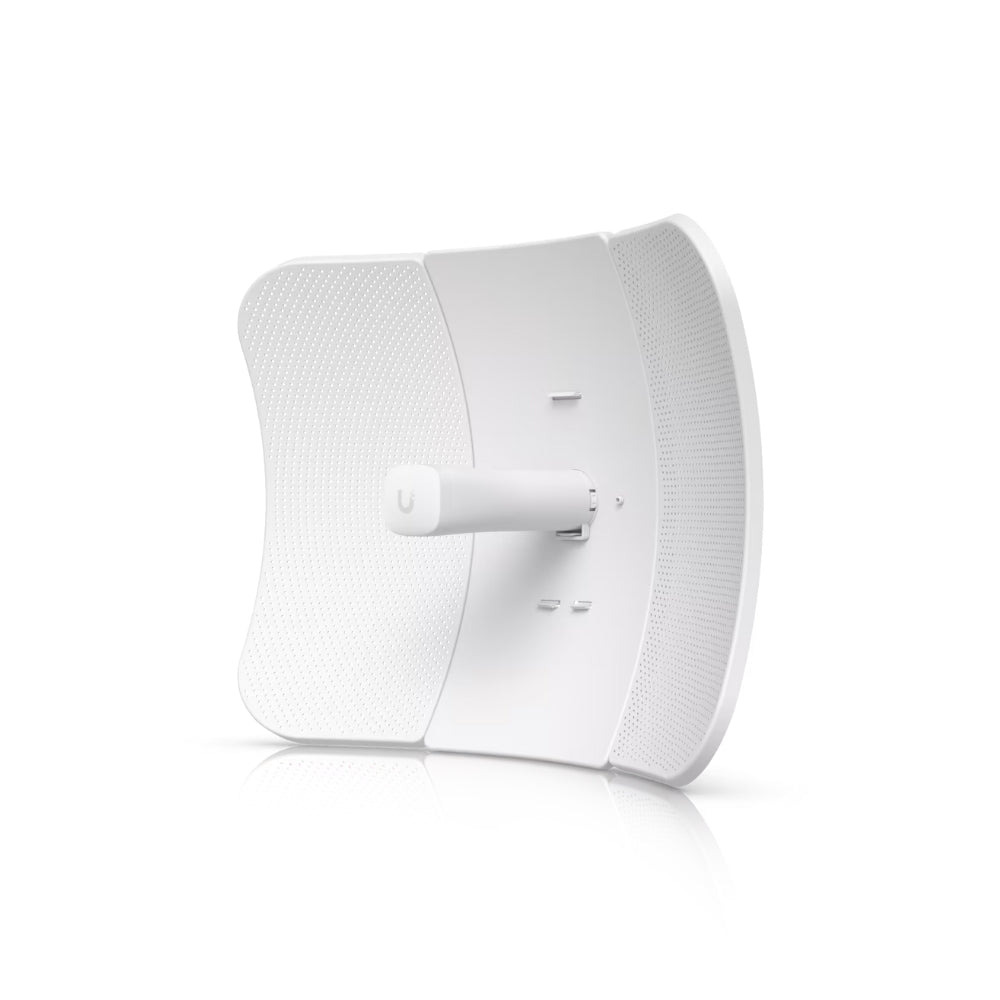LitebeamUbiquiti AC Gen2 5AC Long-Range 5GHz 26dBi 25dBm 450Mbps Alcance 25+Km 1xEthernert Gigabit Kit de Montaje Inyector PoE Incluido Soporta Umobile UB-LBE-5AC-LR