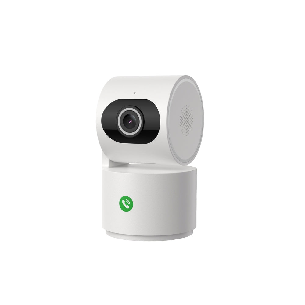 Camara Dimax 3MP IP WiFi Llamada 1 Toque Audio 2 Vias Rastreo Inteligente Vision 355 grados Vision Nocturna 10M Micro SD hasta 256GB G116