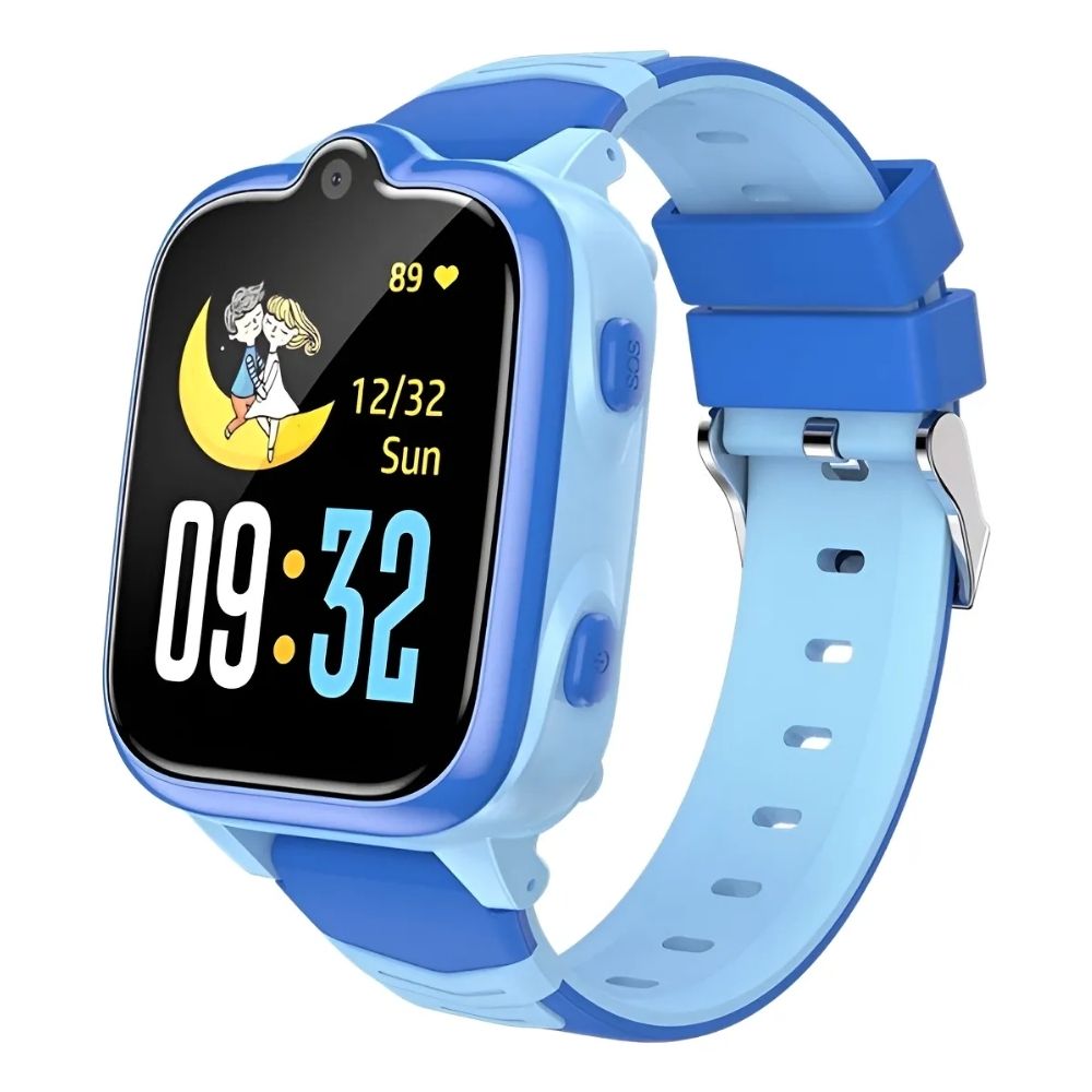 Reloj GPS Blackview con Camara para Niños Pantalla 1.83" RAM 1GB Memoria 8GB ROM Bateria 680mAh 2-3 dias color Azul Z10-BLUE