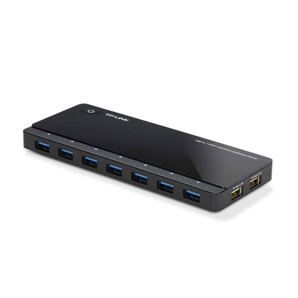 Hub TP-Link de 7 Puertos USB 3.0 con 2 Puertos de Carga TL-UH720