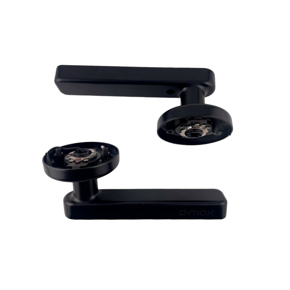 Cerradura Inteligente Dimax con Version Bluetooth Mortaja Pestillo Unico Alimentacion 4 Pilas AAA color Negro B027