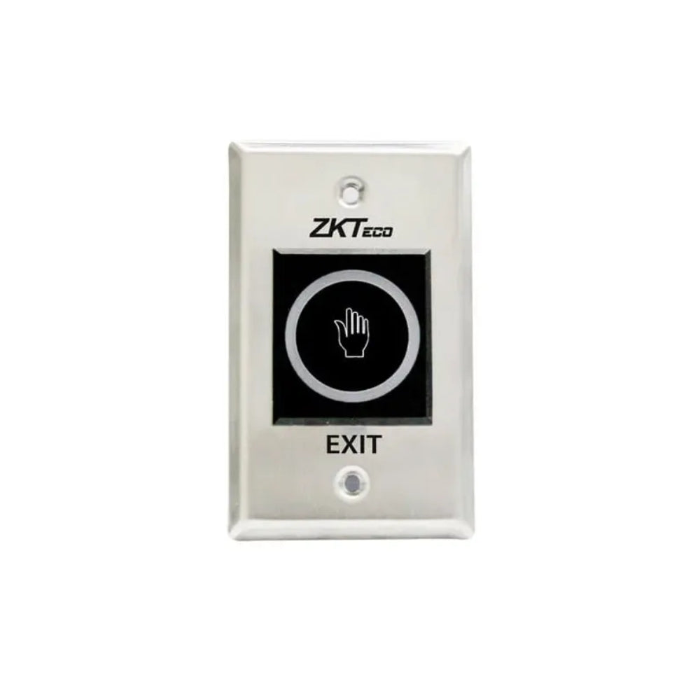 Boton de Accionamiento Zkteco sin Toque (Deteccion Difusa) Conexion NC NO COM Relevador de Salida TLEB102