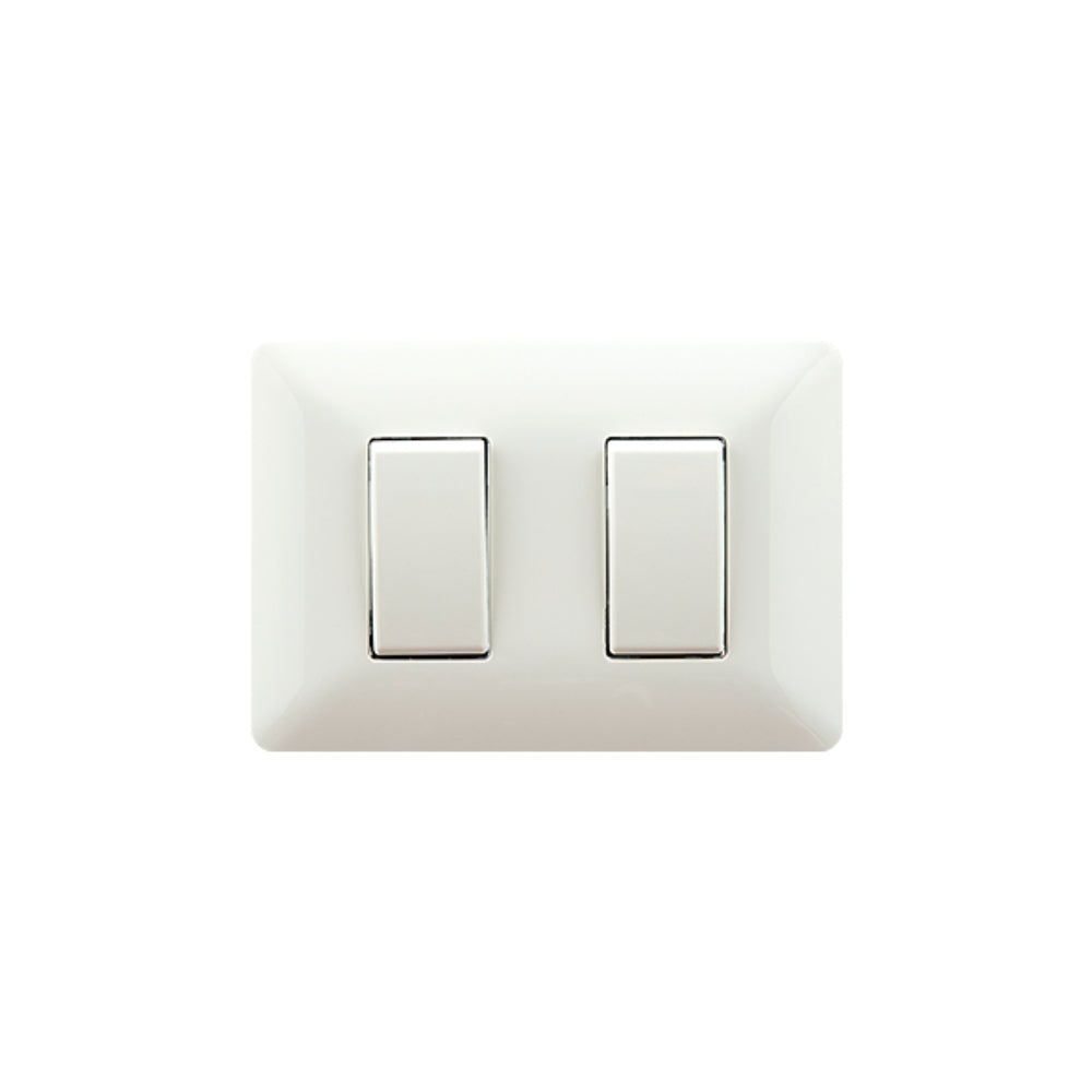 Interruptor Dimax 2 Puntos 10 Amp color Blanco Z003