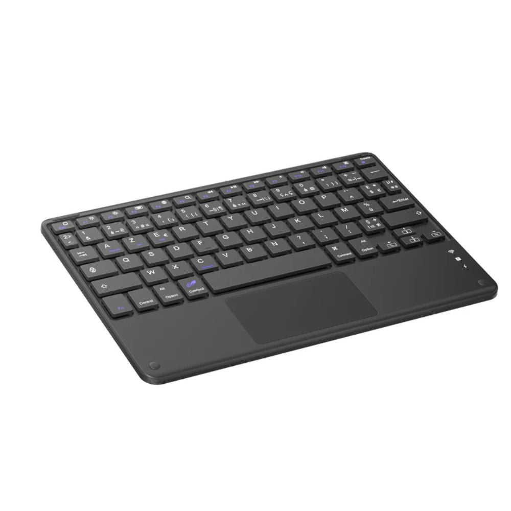 Teclado Blackview Multiplataforma Compatible con Windows Android Apple iOS Tiene 78 Teclas BT v3.0 Teclas Multimedia Bateria hasta 30 horas Peso ligero 230gr K1 BT KEYBOARD