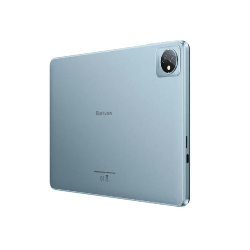 Tablet Blackview 10" Pantalla IPS FHD+ RAM 4GB Memoria 64GB Camara Principal 8MP Frontal 5MP Bateria 6580mAh Android 14 color Azul TAB70WIFI-BLUE