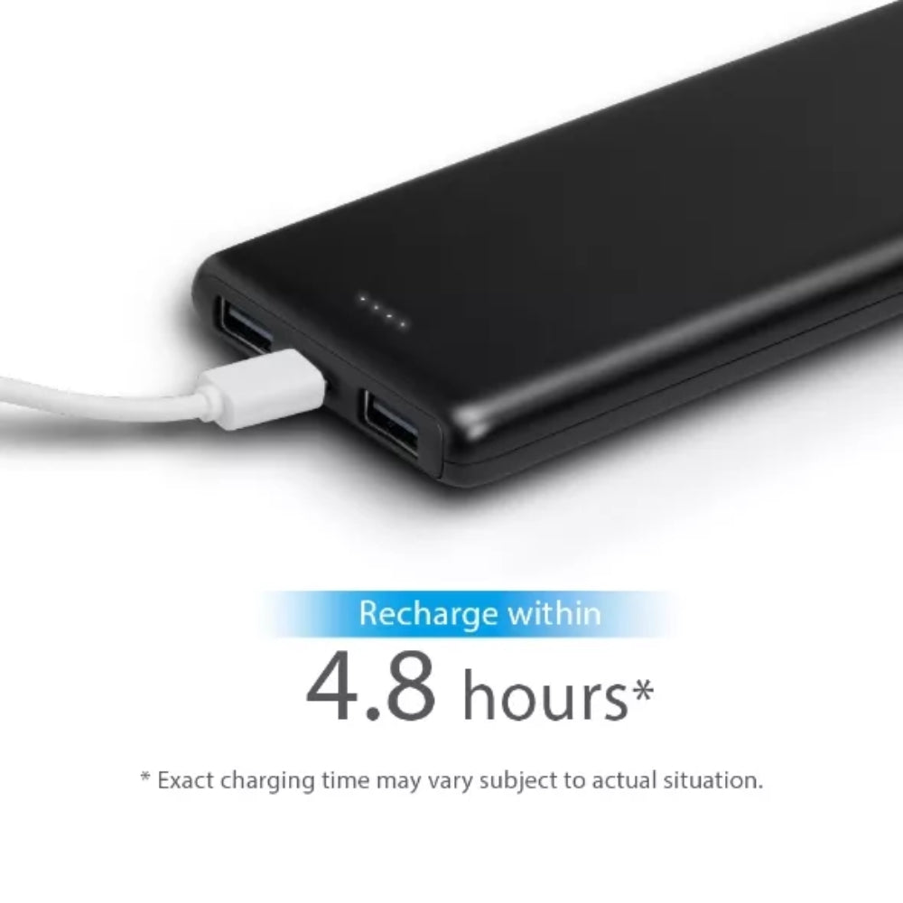 Bateria Portatil TP-Link de 10000mah 2 Puertos para 2 Dispositivos Simultaneos TL-PB10000