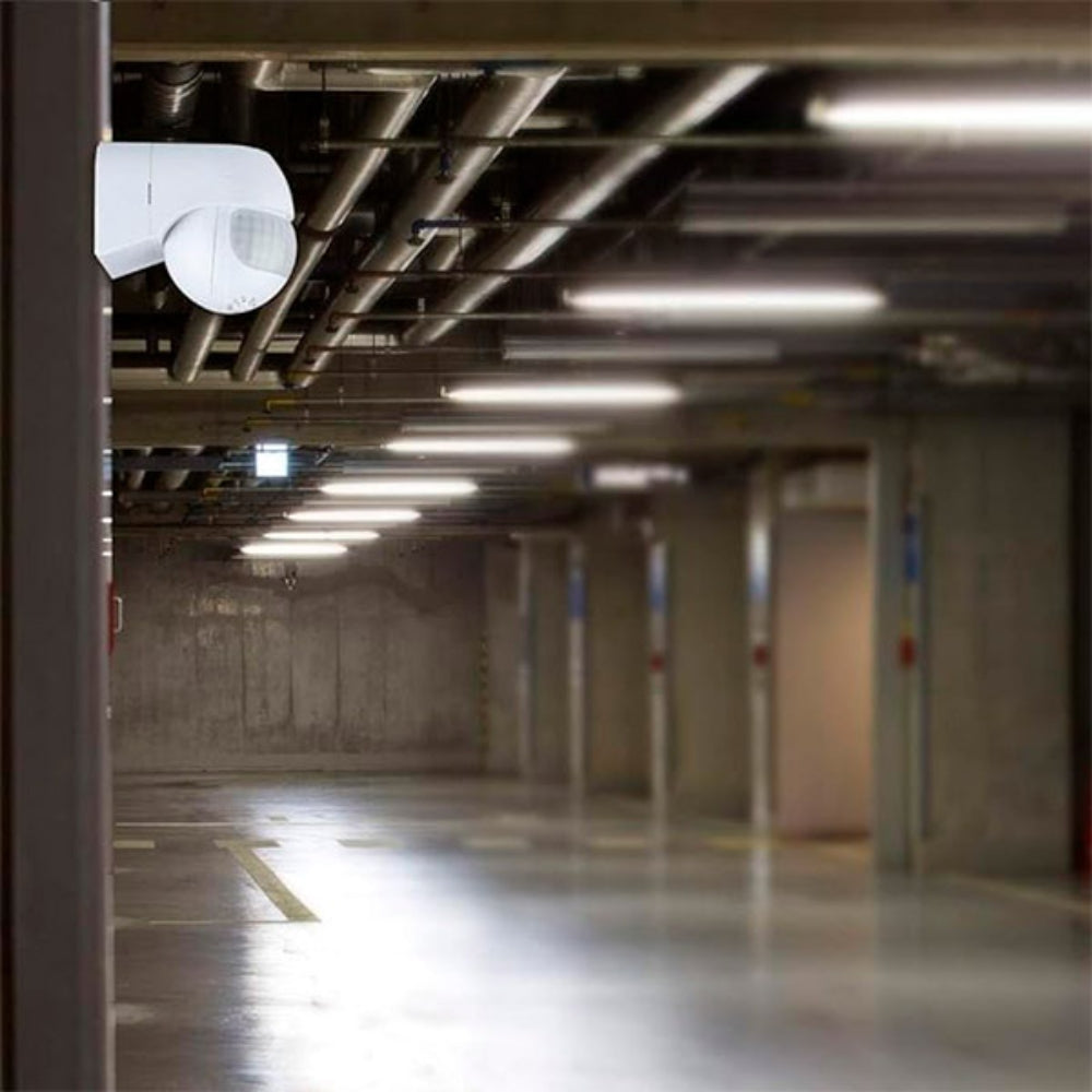 Sensor de Movimiento Dimax Infrarrojo Deteccion Angulo 180 grados Alcance 12 metros E005
