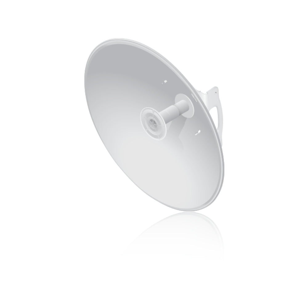 Rocket Dish Ubiquiti 30dBi Airmax 5GHz Antena Parabolica para UB-ROCKETM5 MiMo 2x2 Incluye Jumpers Kit de Instalacion F/B Ratio 30dB Xpol ISO 35dB Liviana 7.4Kg UB-RD-5G30-LW