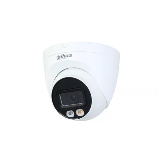 Camara IP Dahua Domo 4MP Full Color Wizsense Monitoreo Inteligente Micro SD 256GB SMD Plus Lente 2.8mm IR 30 metros IP67 IPC-HDW2449TP-S-IL-0280B