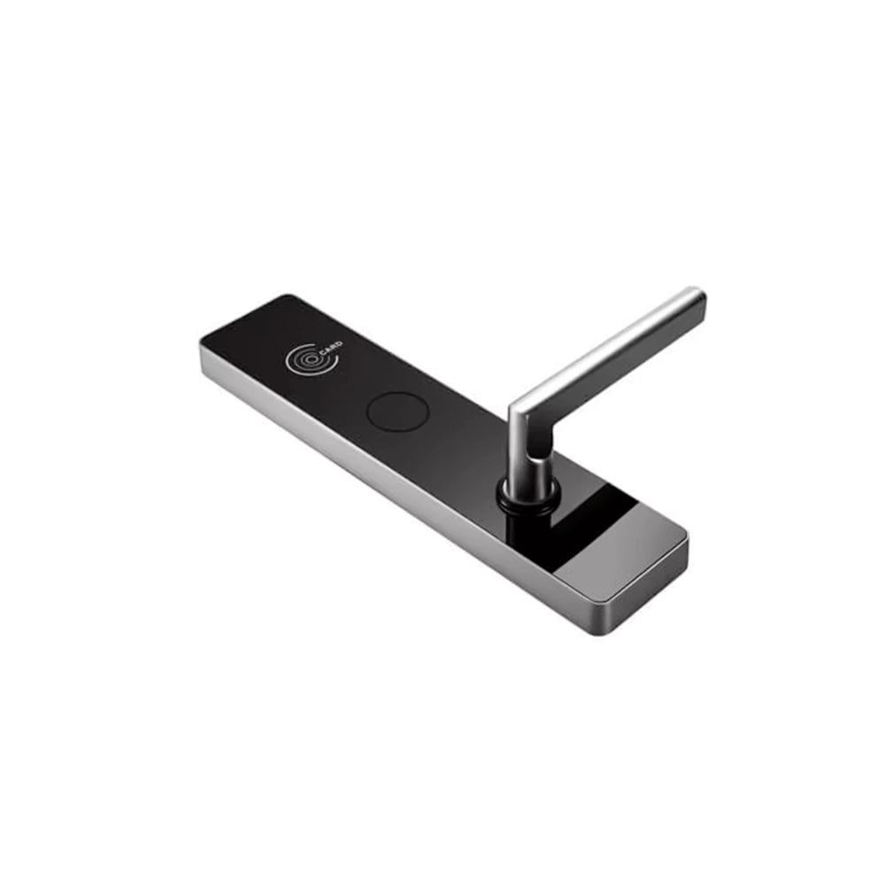 Cerradura Smart Zkteco Comunicacion Zigbee ID 13.56MHz Software ZKBioHLMS Carcasa de Metal Aleacion de Zinc Desbloqueo con Telefono Inteligente ZL500 - LEFT