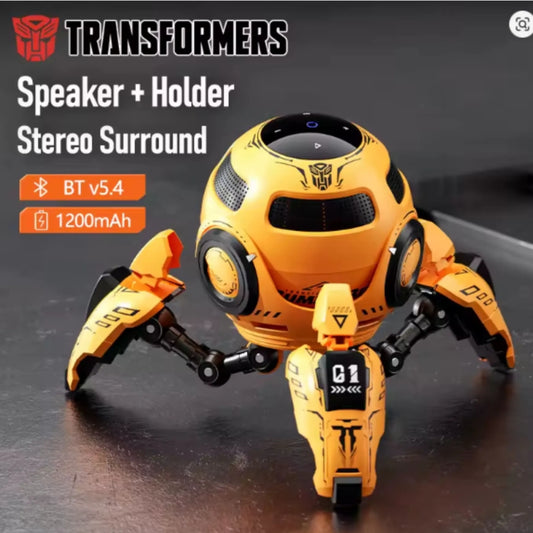 Soporte para Parlante Transformers TF-Y17 Bumblebee color Amarillo TF-Y17(Stand)-YW
