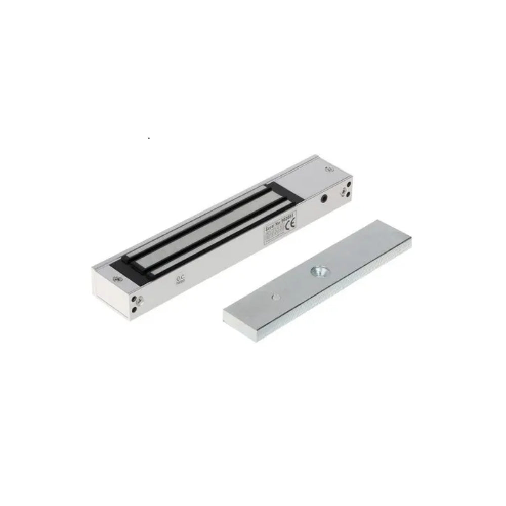 Cerradura Zkteco para Puertas de Madera Blindex Aluminio Metal Soporta 280Kg 500Lb No incluye Adaptador 12Vdc 1Amp AL-280(LED)