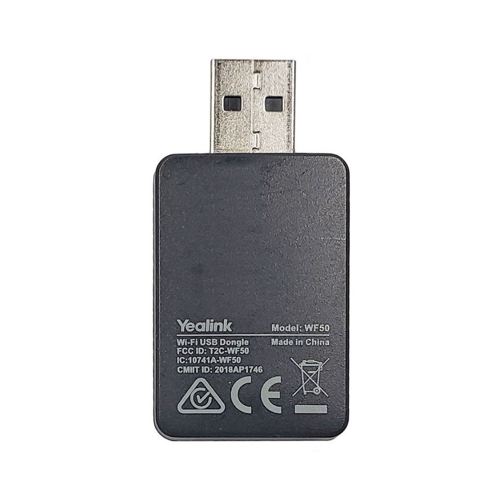 Dongle USB Yeastar WiFi Doble Banda 2.4 y 5GHz Compatible con SIP-T27G, T41S, T42S, T46S, T48S, T53 Estandar 802.11A,B,G,N WPA WPA2 WF50
