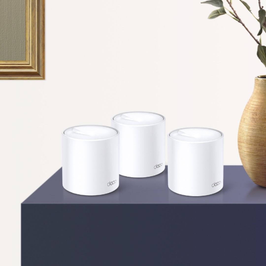 Sistema WiFi 6 Mesh TP-Link Deco X20 (3-Pack) AX3000 Elimina Zonas Muertas Roaming Conexiones sin Lag Control Parental Compatible con Todos los Decos Soporta 4K 8K Deco X20(3-pack)