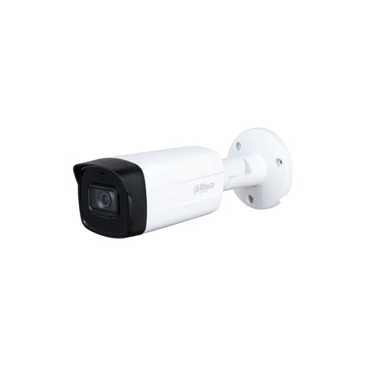 Camara Dahua HDCVI Bala 2MP Metal/Plastica con Audio Lente 2.8mm IR 40 metros IP67 HAC-HFW1200TH-I4-A-028-S6