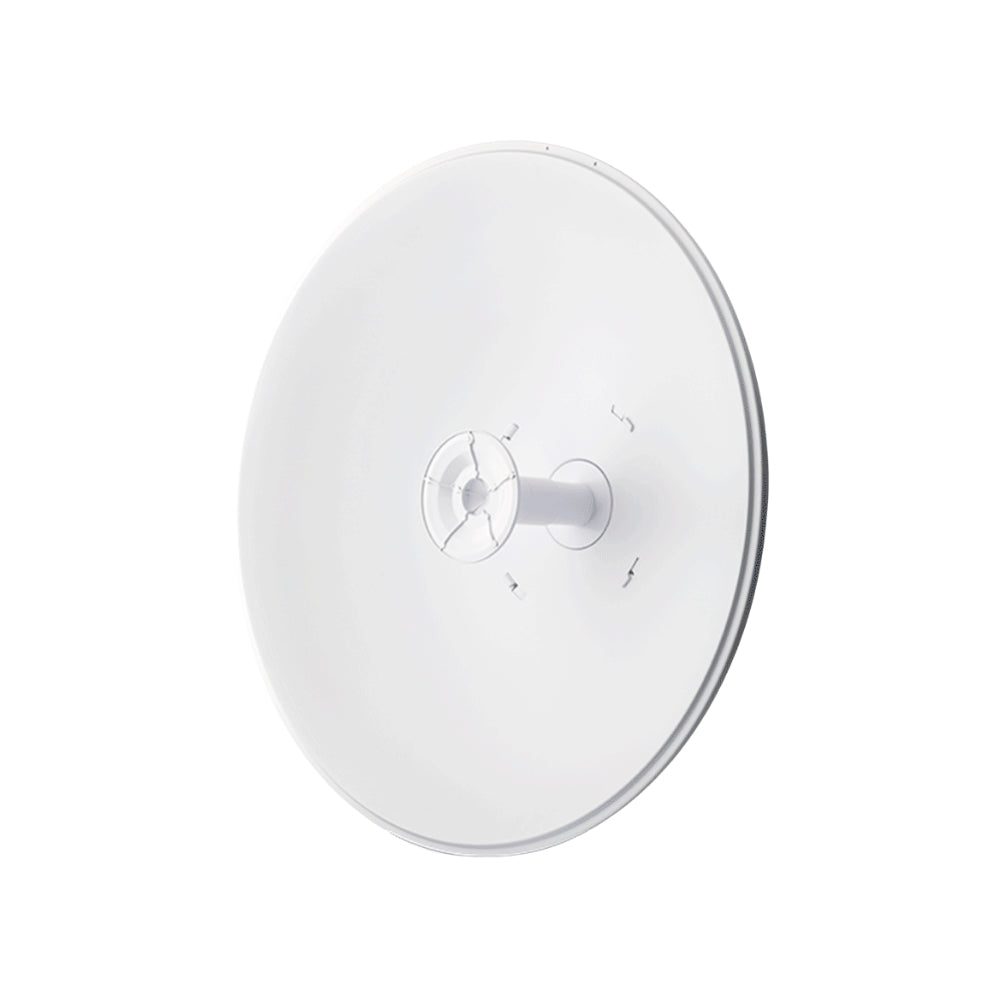 Rocket Dish Ubiquiti 30dBi Airmax 5GHz Antena Parabolica para UB-ROCKETM5 MiMo 2x2 Incluye Jumpers Kit de Instalacion F/B Ratio 30dB Xpol ISO 35dB UB-RD-5G30