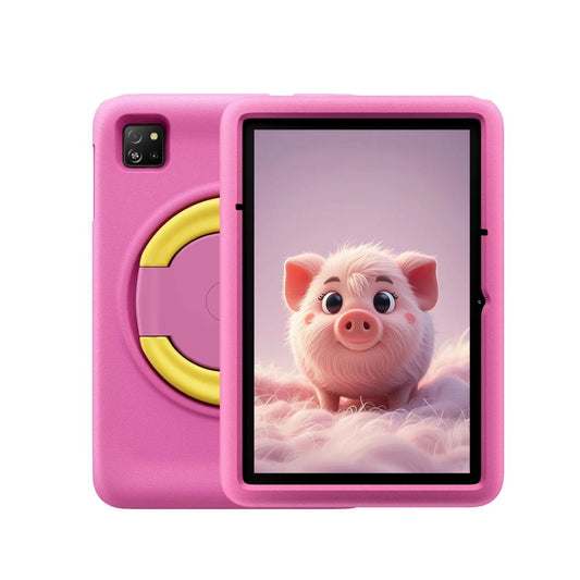 Tablet Blackview 10" Pantalla IPS HD+ RAM 4GB Memoria 128GB Camara Principal 8MP Frontal 5MP WiFi6 Bateria 5100mAh Android 14 color Azul TAB A6 KIDS WIFI-PINK