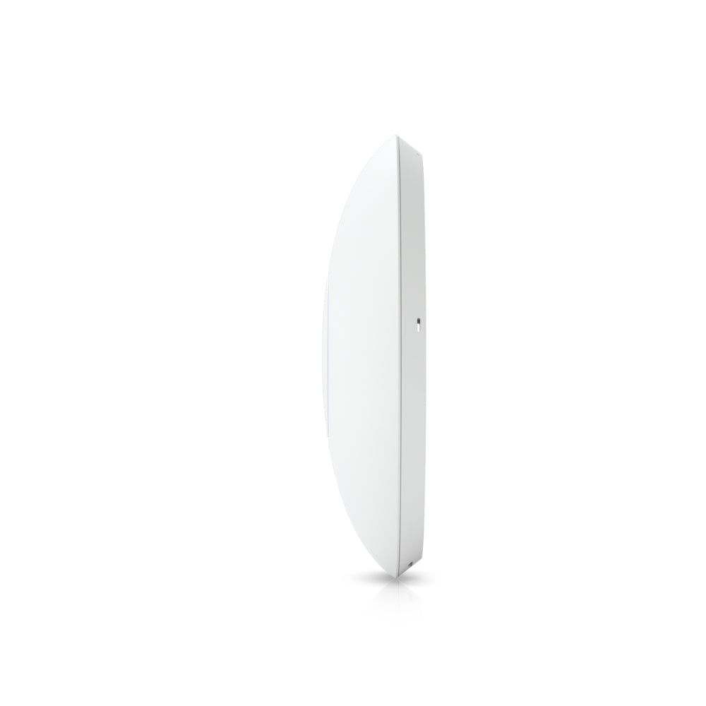 Access Point Ubiquiti WiFi7 Unifi PRO 2.4 5 6 GHz Full Duplex 802.3AT 8 SSIDs Soporta hasta 300 Usuarios Sin Inyector PoE Semi Interior IP54 UB-U7-PRO