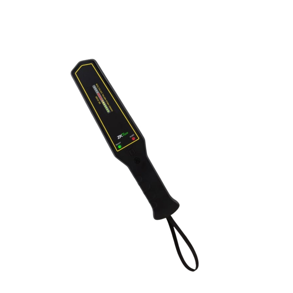 Detector de Metal Zkteco tipo Paleta Sensibilidad Configurable Alerta Audio Visual ZK-D180