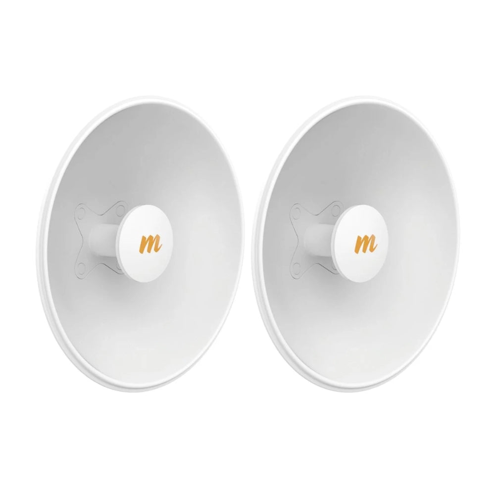Antena Modular Mimosa Dual Slant 4.9 a 6.4GHz Ganancia 25dBi para Radio C5X N5X252PACK