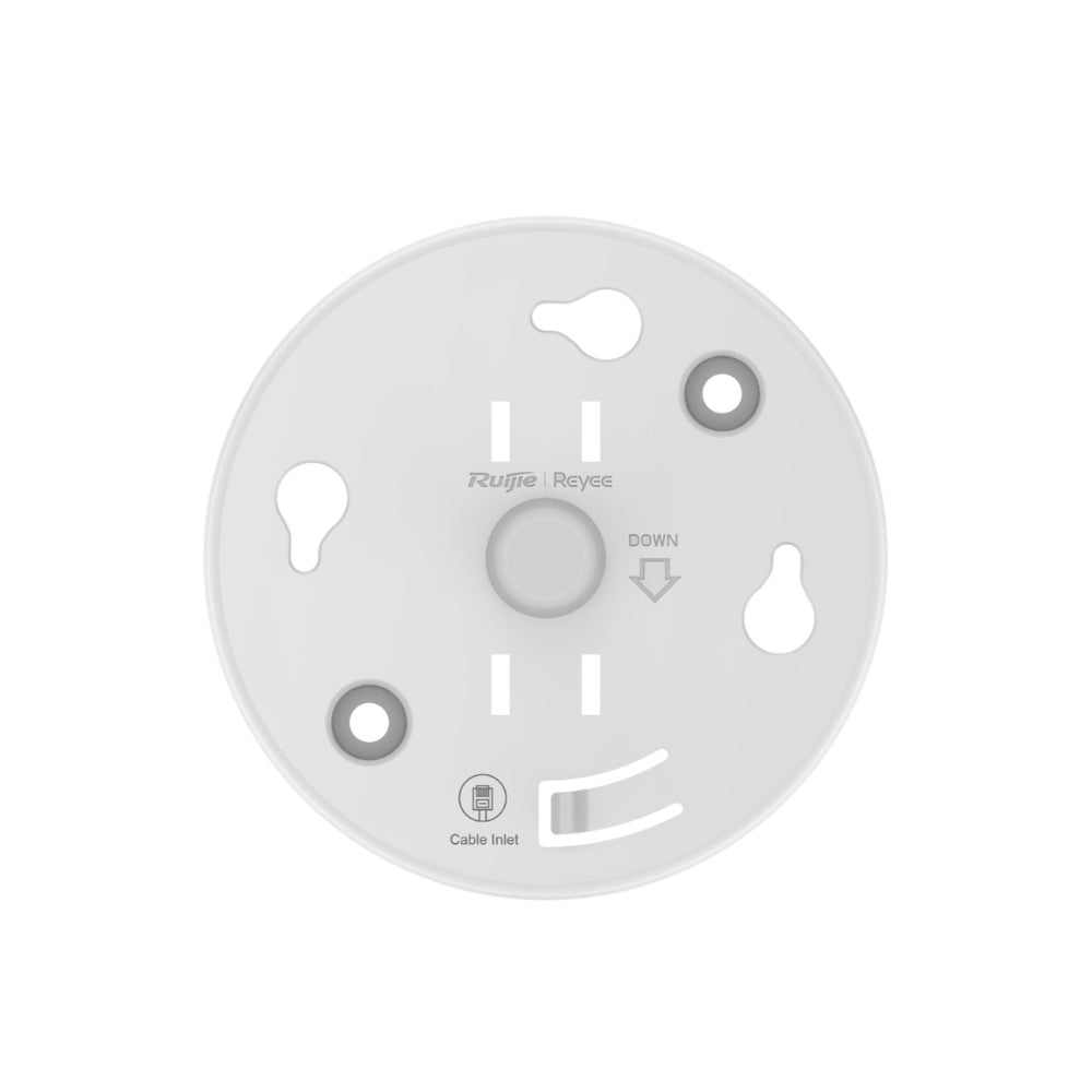 Access Point Ruijie WiFi6 AX1800 Doble Banda 2.4 y 5GHz 802.11AX 802.11AC 2xGE Soporta 500 Usuarios No Incluye PoE RG-RAP2266