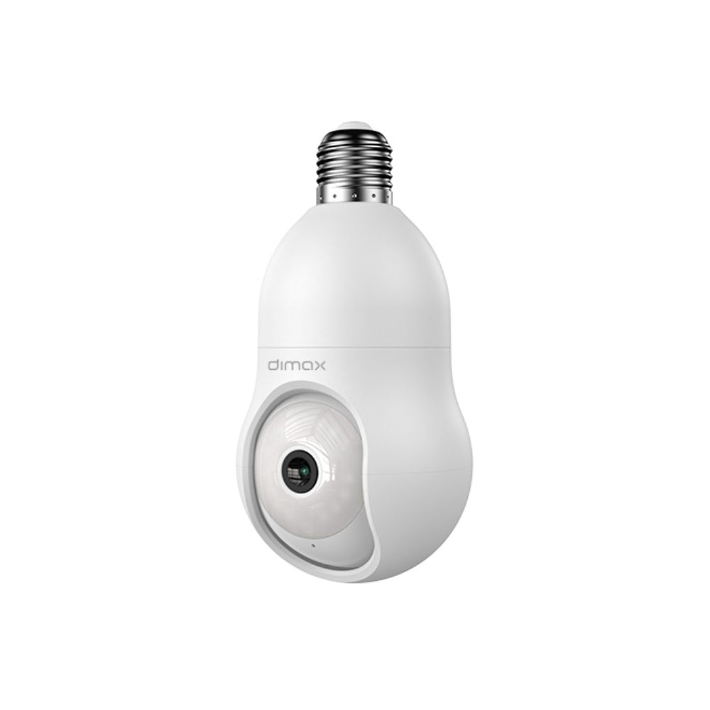 Camara Dimax Socket para Interior PTZ 4MP Detecta Movimiento Audio 2 Vias Micro SD hasta 128GB Vision Nocturna Rosca E27 G105