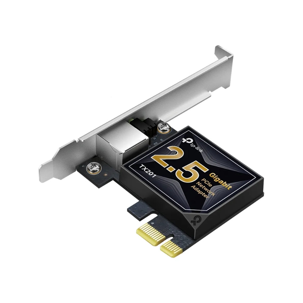 Tarjeta de Red TP-Link 2.5 Gigabit PCI Express 32Bits Funcion Wake-On-Lan Soporta 802.3 U AB TX201