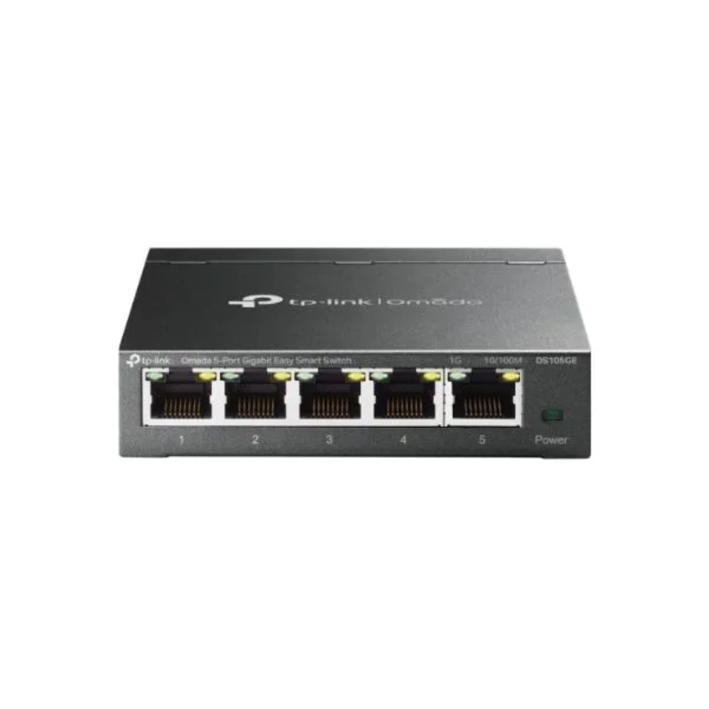 Switch TP-Link Omada Easy Smart 5 Puertos Gigabit Carcasa Metalico DS105GE