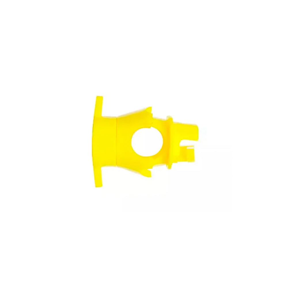 Aislador Dimax para Cercas Electricas de Sujecion de Linea con Rosca para varilla Circular Aislacion hasta 12KV Bolsa de 25 piezas color Amarillo A309