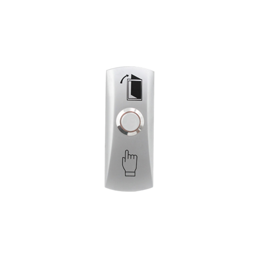 Boton Dimax Liberador para Puerta de Aluminio con Caja para Instalacion Boton de Acero 3Amp 36Vdc C786