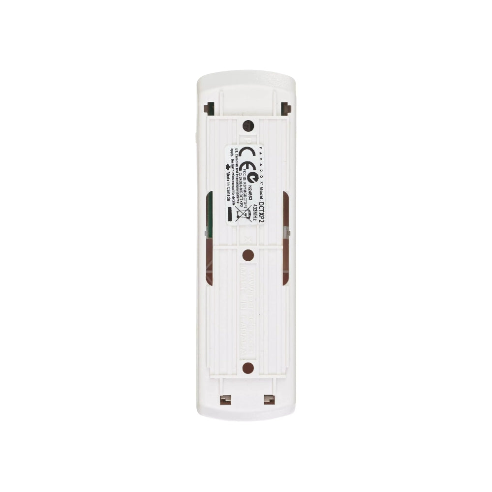 Contacto Magnetico Inalambrico Paradox de 2 Zonas Bornera para Entrada de 1 Zona Cableada DCTXP