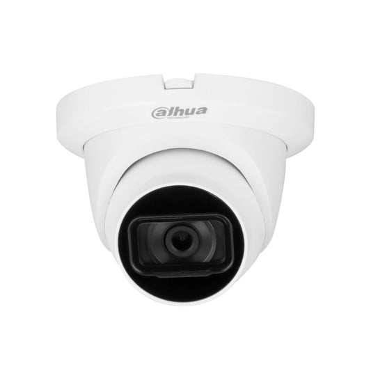 Camara Dahua HDCVI Domo 5MP con Audio Lente 2.8mm IR 60 metros IP67 HAC-HDW1500TMQN-A-028B-S2