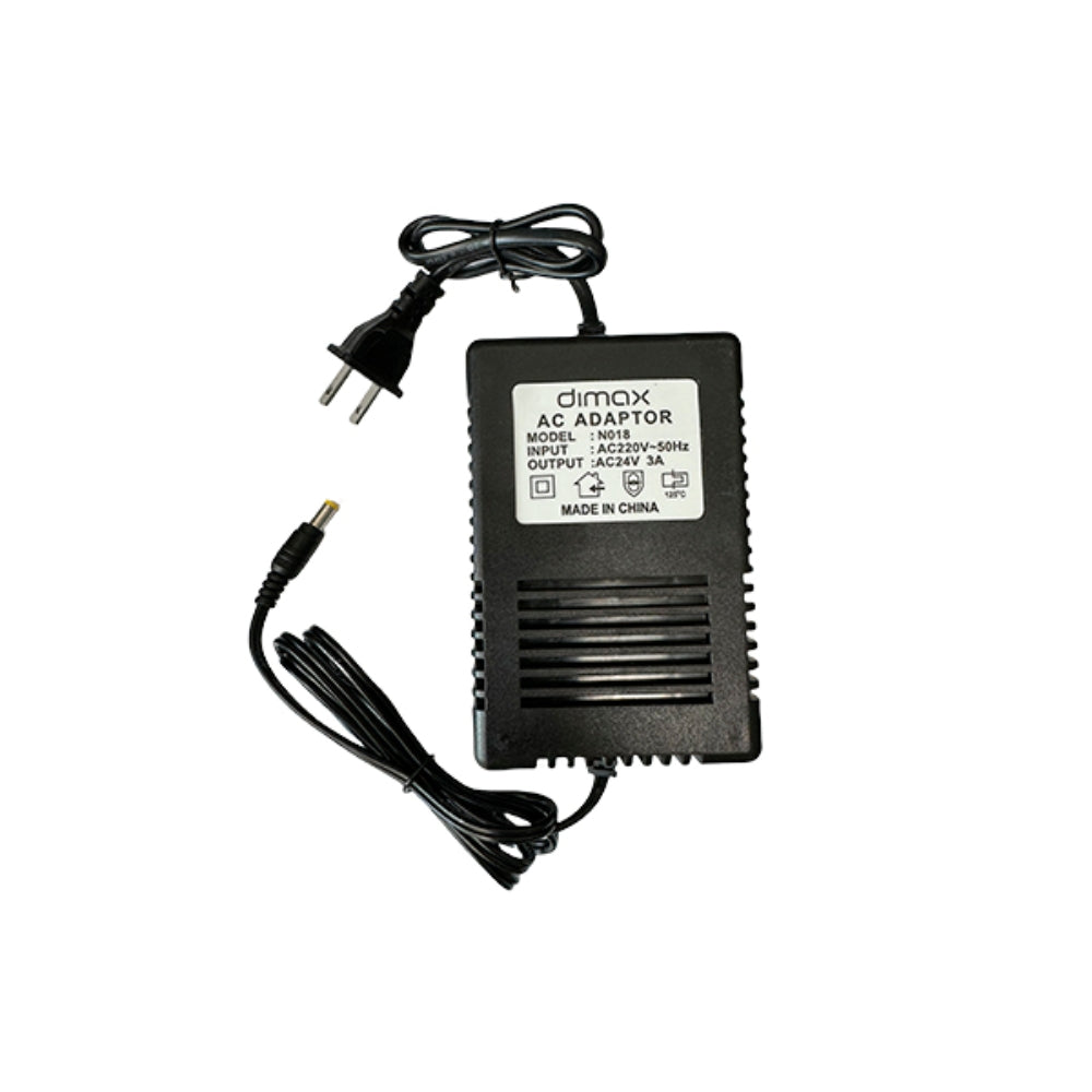 Fuente de Poder Dimax Salida 24Vdc 3Amp para Camara PTZ N018