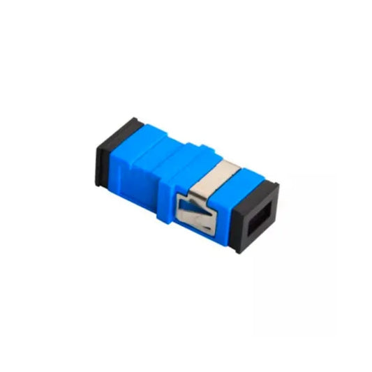 Adaptador de Fibra Optica Drop Dimax SC/UPS Perdida maxima 0.5 Reutilizable hasta 10 Veces color Azul DM-FTTH-FA-SC-UPC