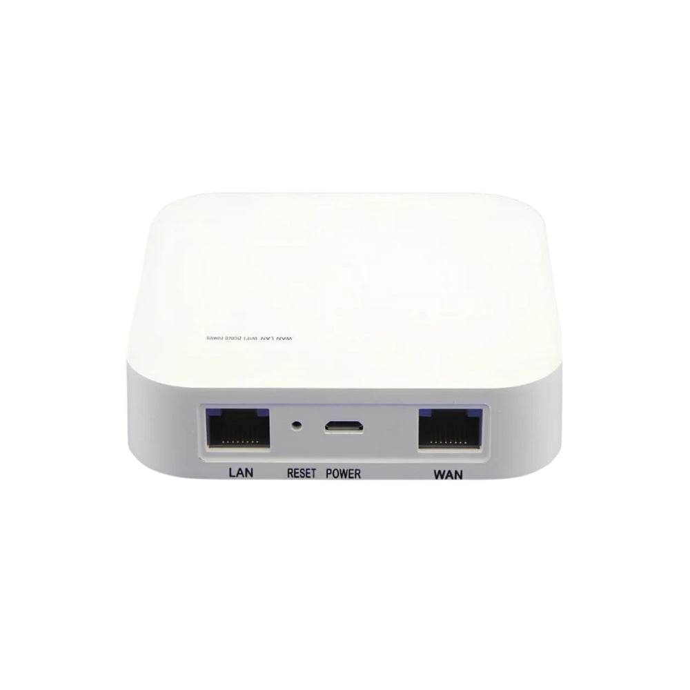 Gateway Zkteco con Protocolo Estandar Zigbee HA Puerto de Hardware 2xEthernet 10/100Mbps 1xMicro USB WiFi 802.2 BGN 802.15.4 Zigbee SLG410
