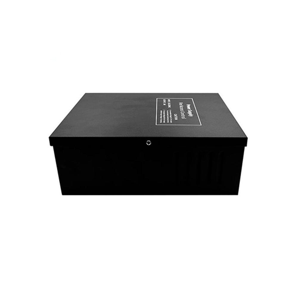 Fuente de Alimentacion Dimax para Control de Acceso y Cerraduras con Opcion para Bateria 12V 7Ah Entrada 220VAC Salida 12Vdc 5Amp C772